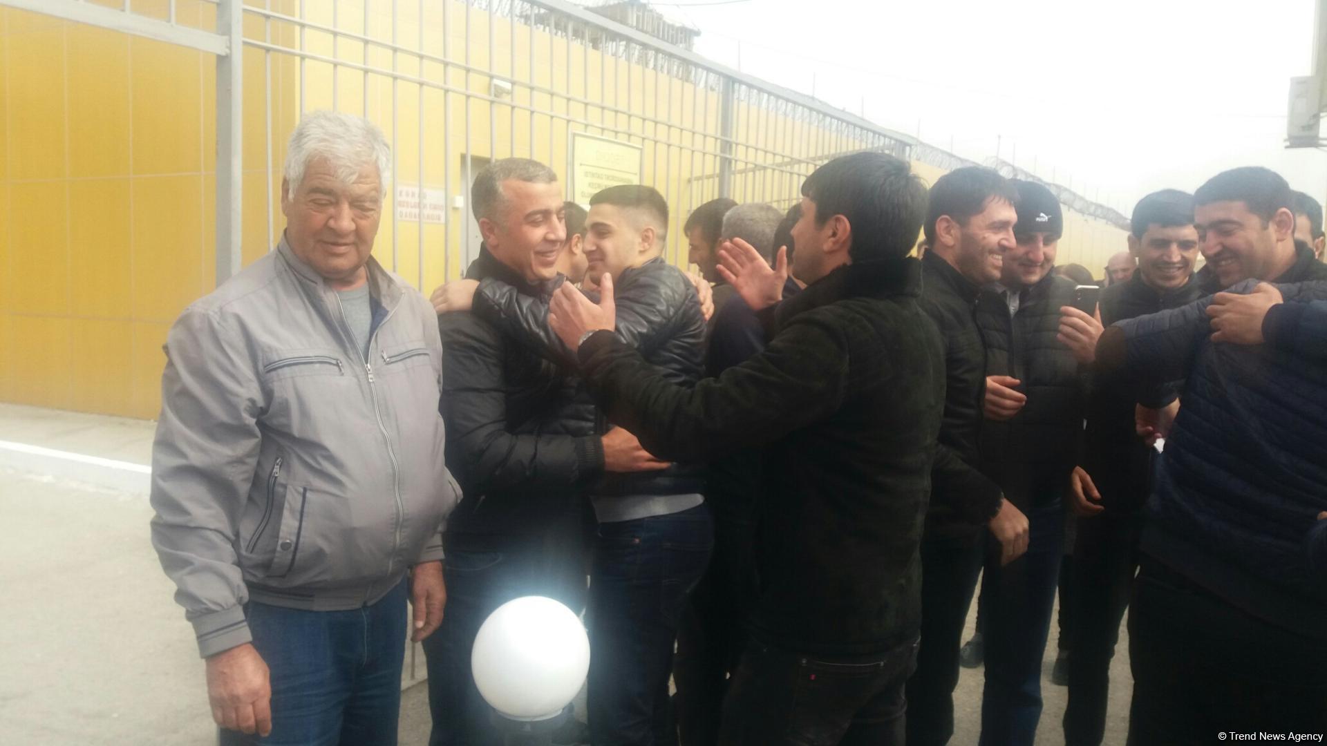 Əfv sərəncamı 1 saylı Bakı İstintaq Təcridxanasında da icra olunub (FOTO)