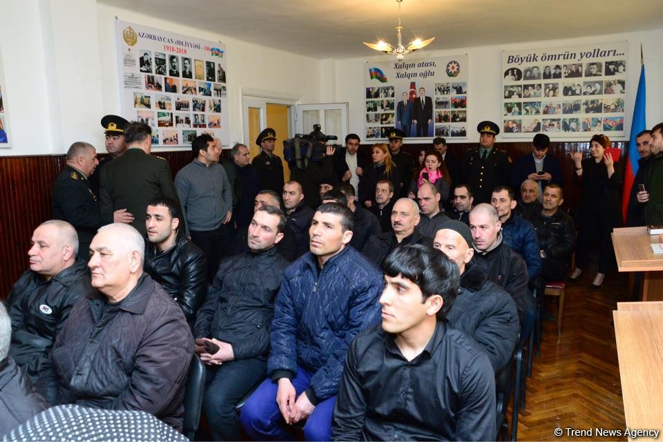 Əfv sərəncamı 1 saylı cəzaçəkmə müəssisəsində də icra olunub (FOTO)