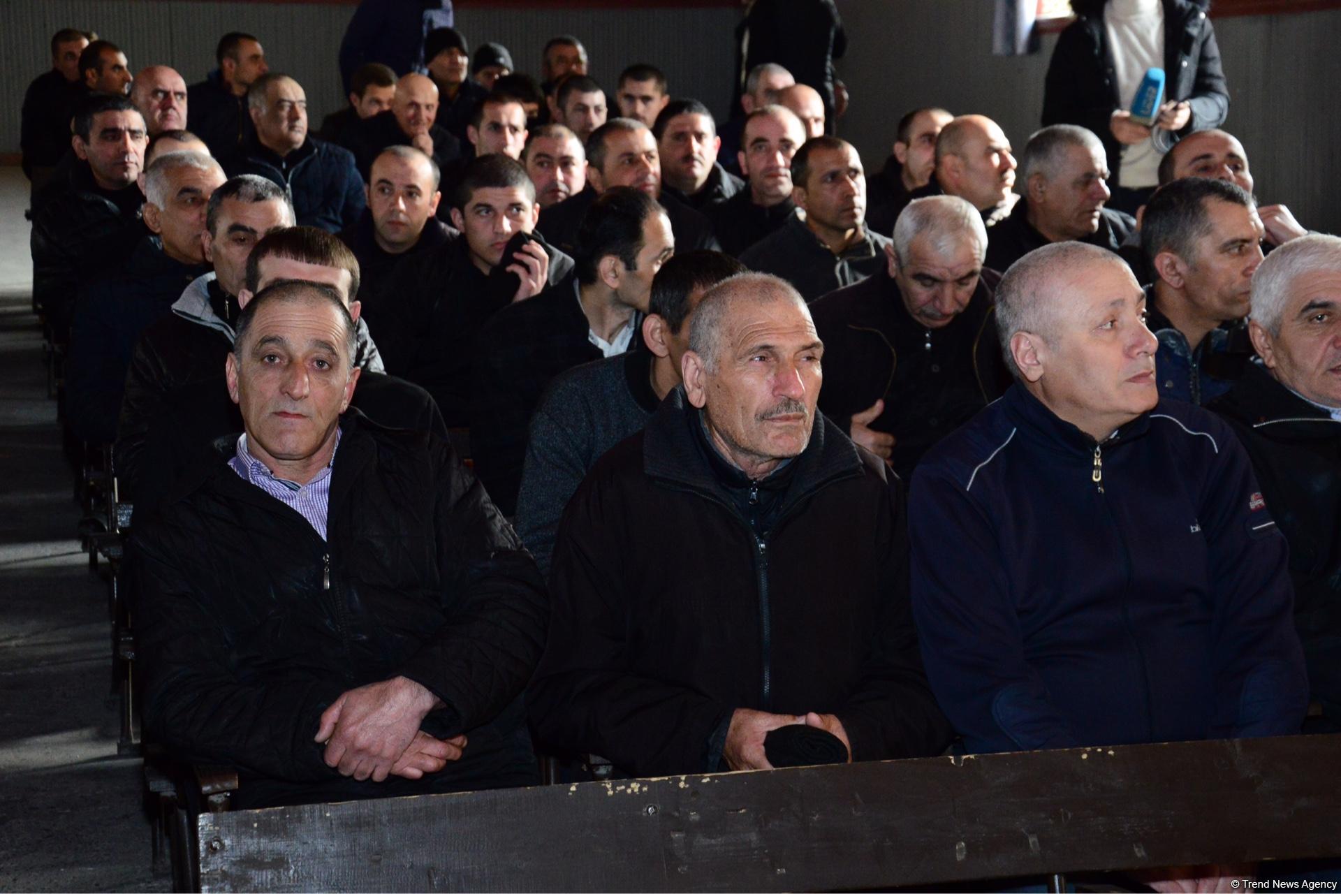 6 saylı cəzaçəkmə müəssisəsində əfv sərəncamının icrasına başlanılıb (FOTO)
