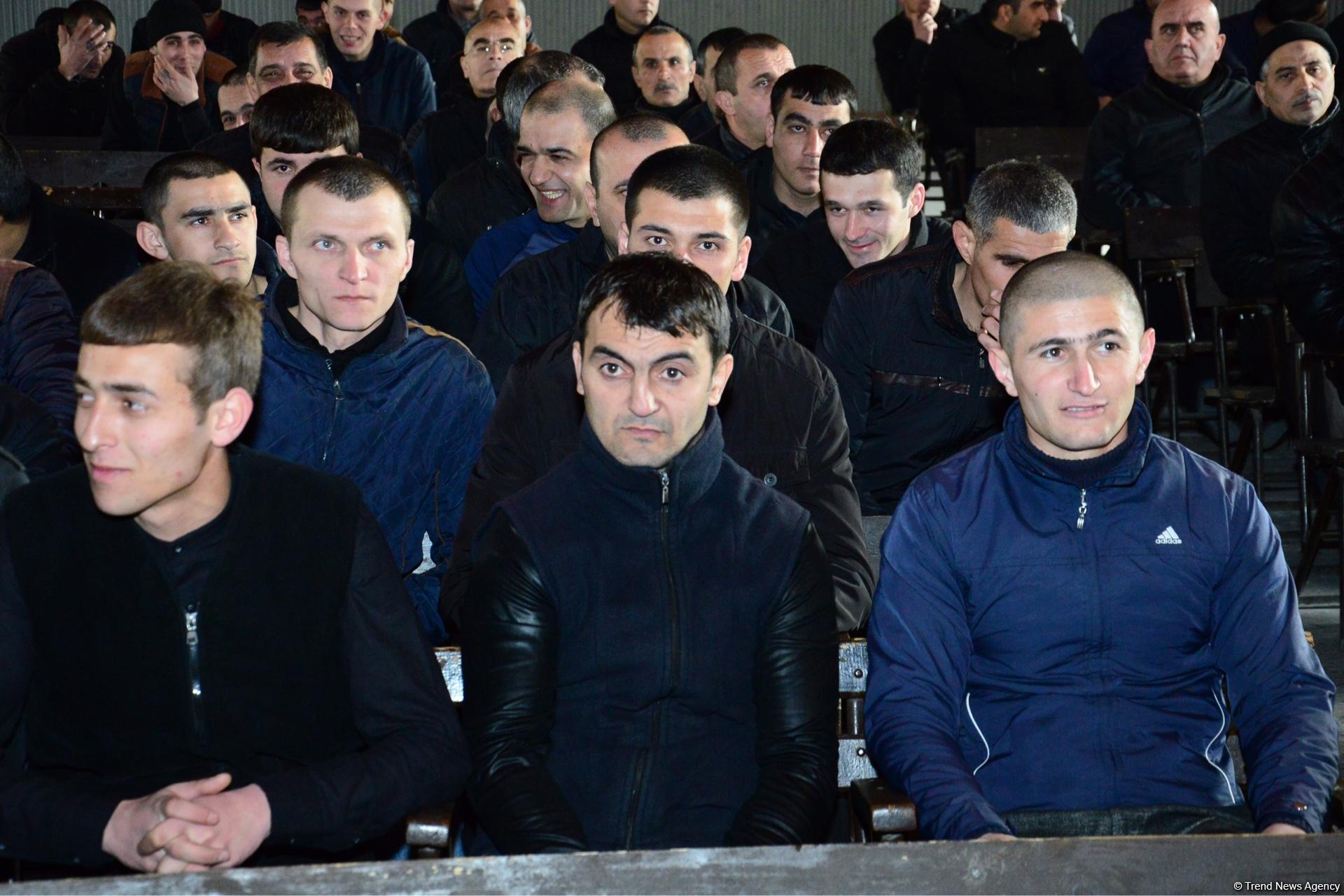 6 saylı cəzaçəkmə müəssisəsində əfv sərəncamının icrasına başlanılıb (FOTO)