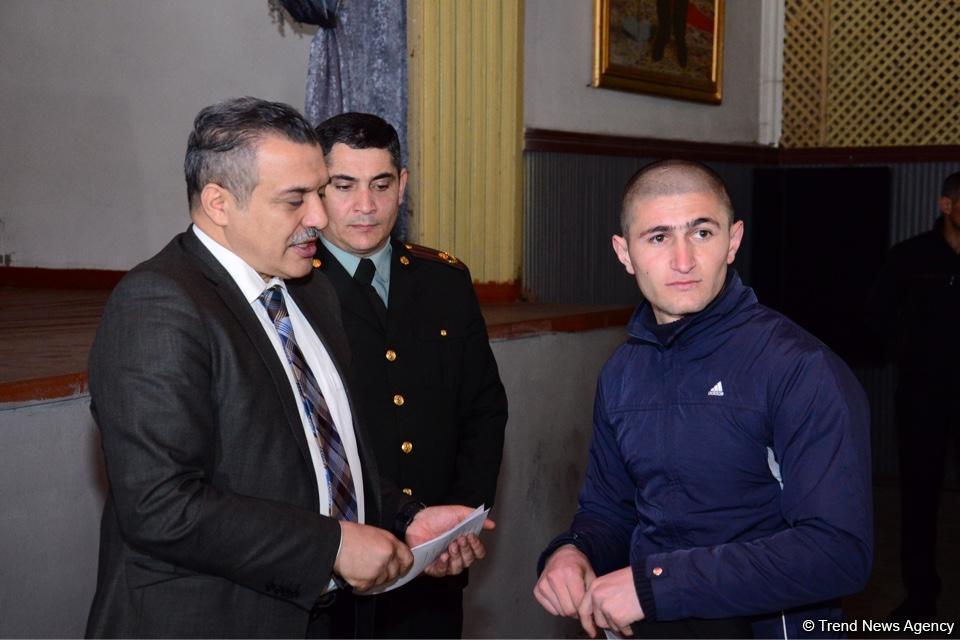 6 saylı cəzaçəkmə müəssisəsində əfv sərəncamının icrasına başlanılıb (FOTO)