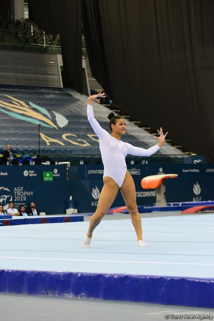 Milli Gimnastika Arenasında idman gimnastikası üzrə Dünya Kubokunun final yarışları (FOTO)