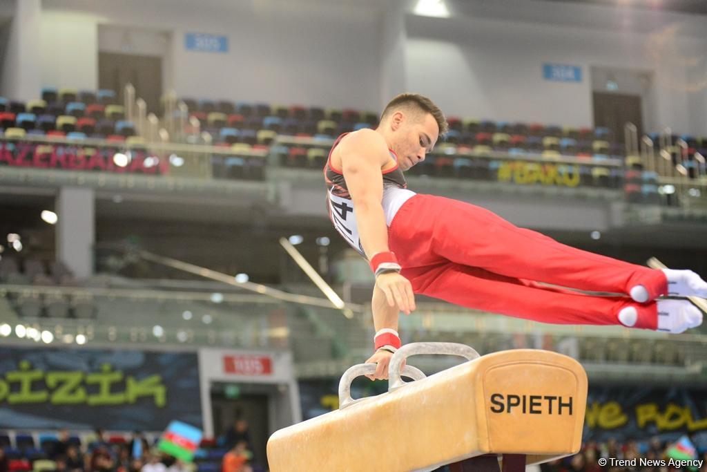 Yaponiyalı gimnast Bakıda keçirilən Dünya Kubokunda qızıl medal qazandı