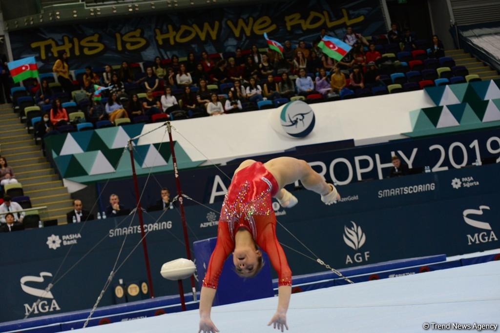 ABŞ təmsilçisi Bakıda idman gimnastikası üzrə Dünya Kubokunda qalib olub