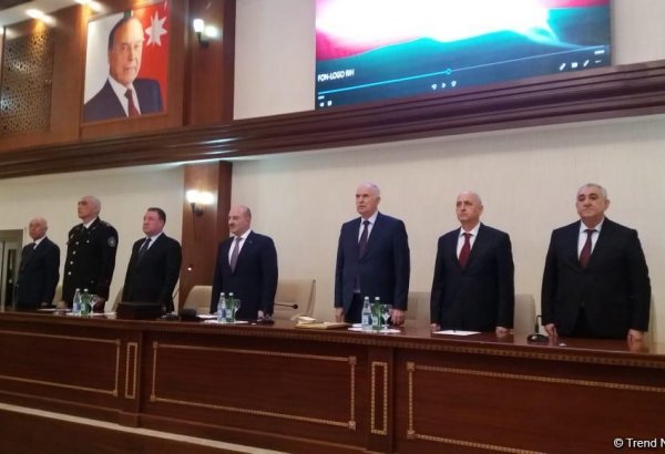 Nəsimi rayonunda Azərbaycanda təhlükəsizlik orqanlarının yaranmasının 100 illiyinə həsr olunan tədbir keçirilib (FOTO)