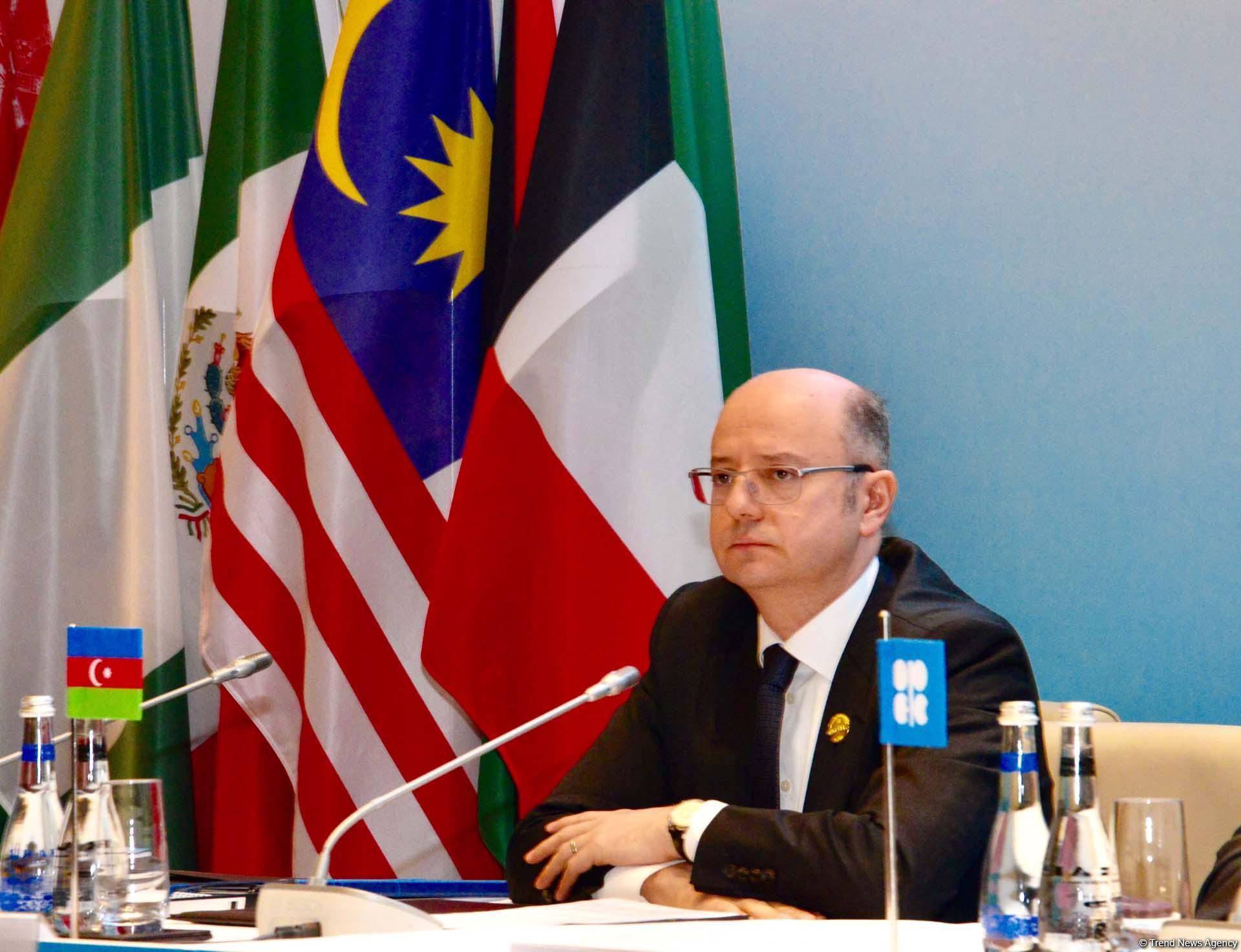 Bu gün Bakıda OPEC+ Birgə Monitorinq Komitəsinin 13-cü iclası keçirilir (FOTO)