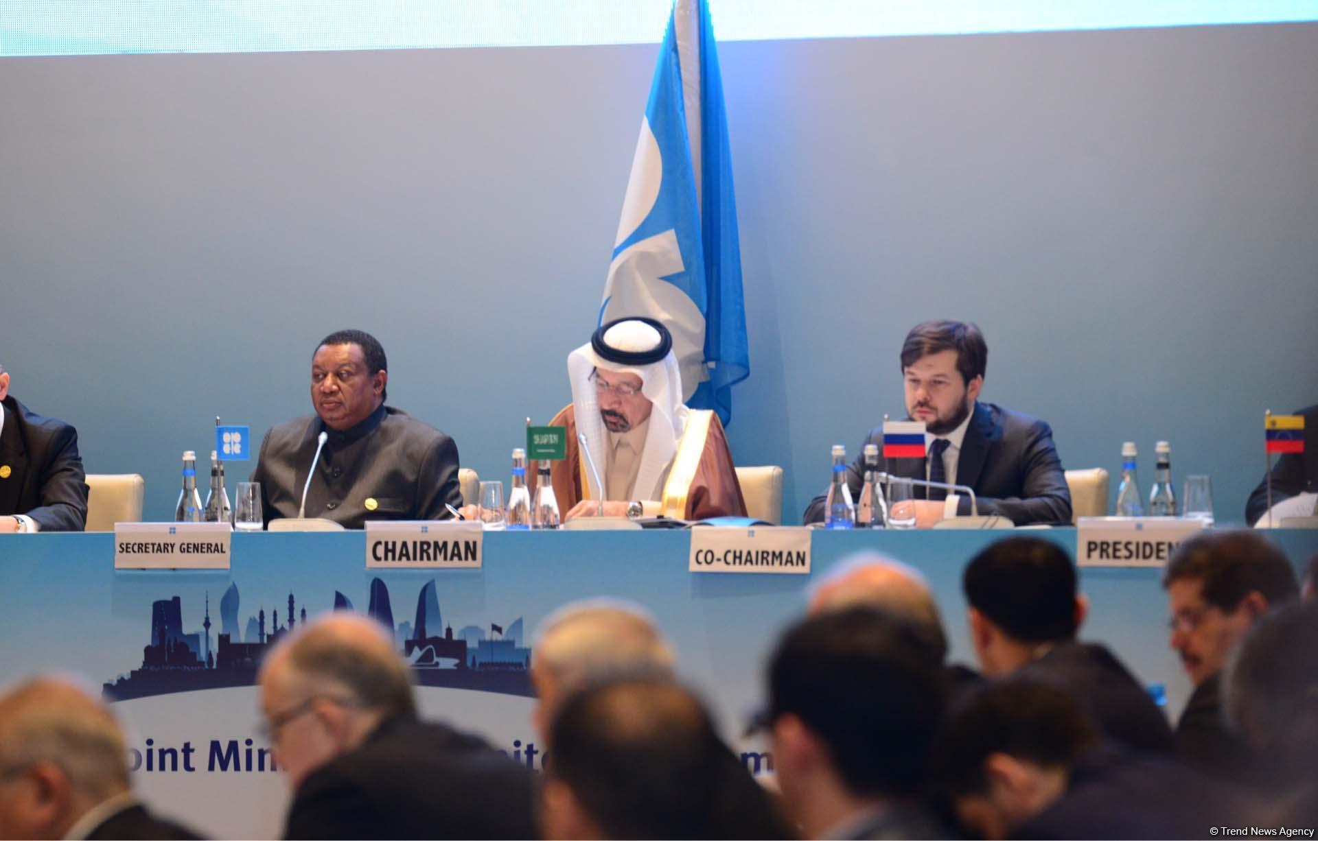 Bu gün Bakıda OPEC+ Birgə Monitorinq Komitəsinin 13-cü iclası keçirilir (FOTO)