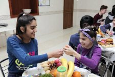 Heydər Əliyev Fondunun təşəbbüsü ilə kimsəsiz və xüsusi qayğıya ehtiyacı olan uşaqlar üçün Novruz şənlikləri keçirilib (FOTO)