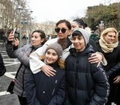 Prezident İlham Əliyev və birinci xanım Mehriban Əliyeva Novruz bayramı münasibətilə ümumxalq şənliyində iştirak ediblər (YENİLƏNİB-3) (FOTO)