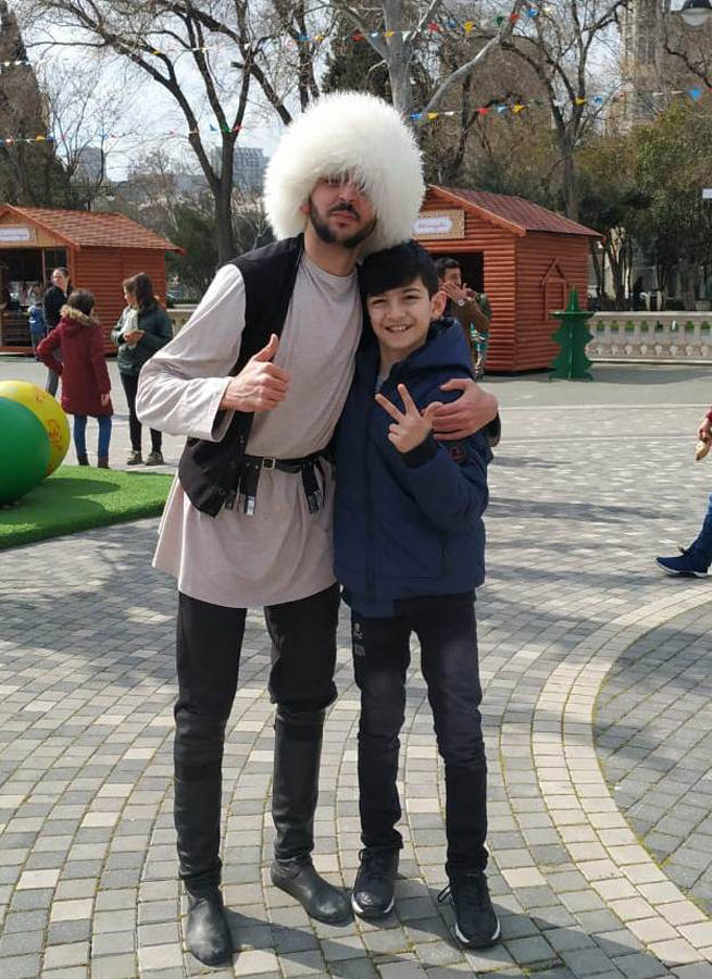 Bulvarda “Bahar nağılı” (FOTO)