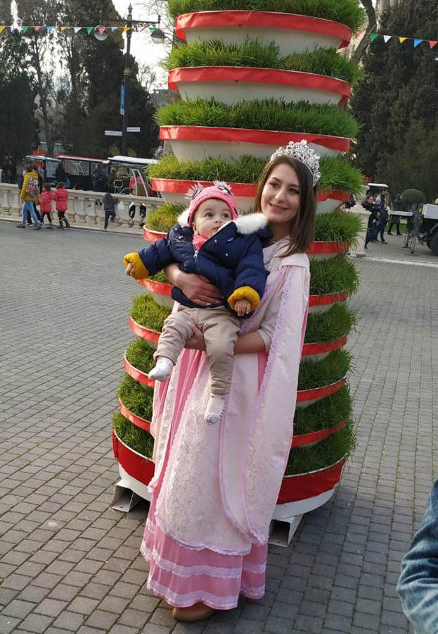 Bulvarda “Bahar nağılı” (FOTO)