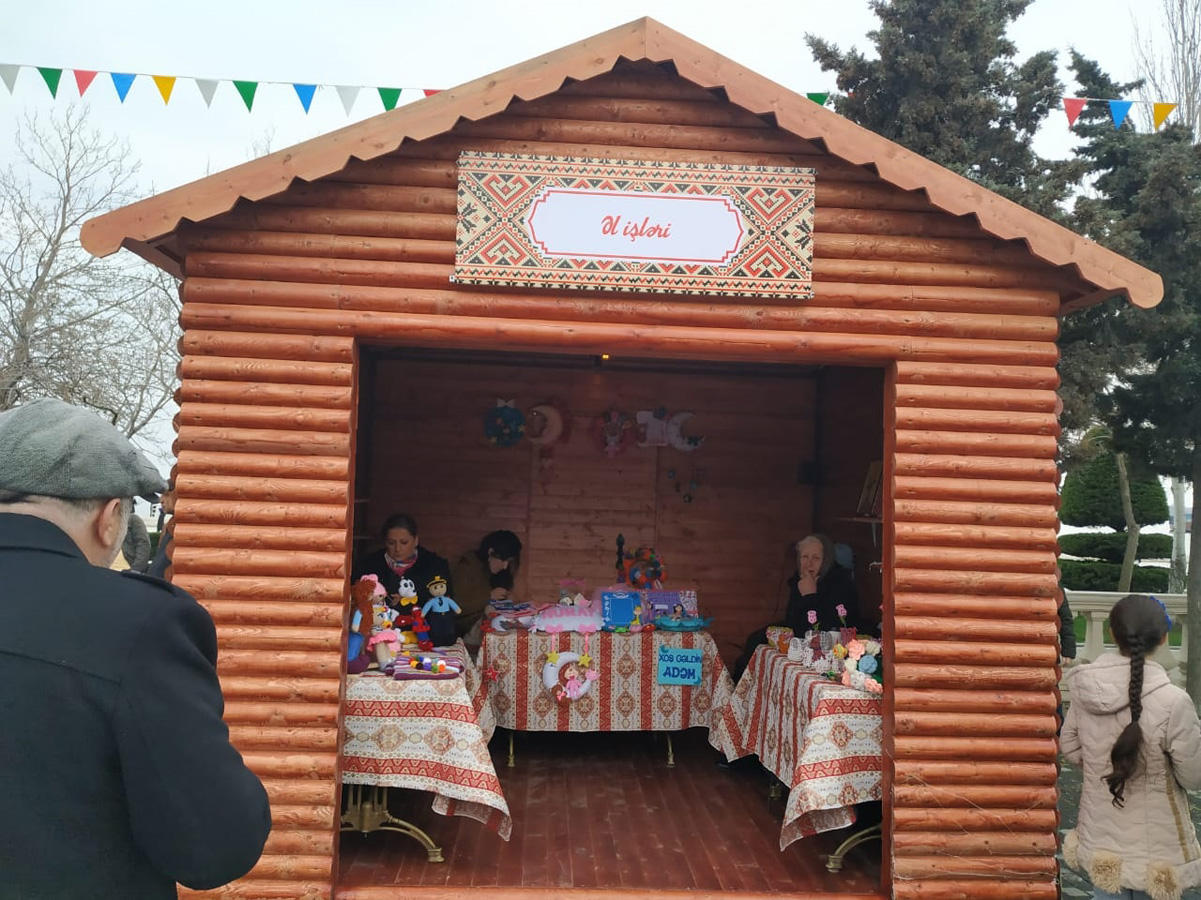 Bulvarda “Bahar nağılı” (FOTO)