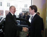 Prezident İlham Əliyev Vyanada Avstriyanın Federal Kansleri Sebastian Kurts ilə görüşüb (FOTO) (YENİLƏNİB)