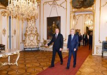 Prezident İlham Əliyev Avstriyanın Federal Prezidenti Aleksander Van der Bellen ilə görüşüb (FOTO)