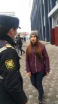 Piyadalar saxlanıldı - 20 nəfərə protokol yazılıb (FOTO)
