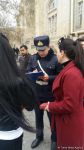 Piyadalar saxlanıldı - 20 nəfərə protokol yazılıb (FOTO)