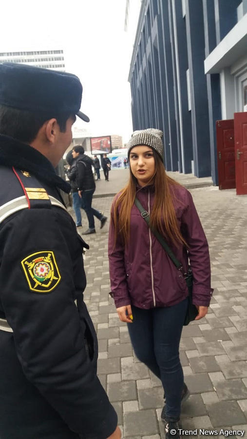 Piyadalar saxlanıldı - 20 nəfərə protokol yazılıb (FOTO)