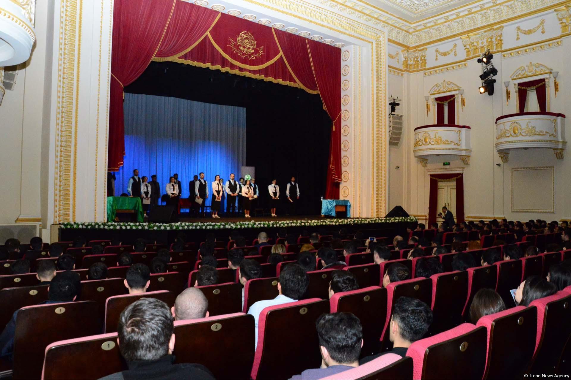 DTX-nin Mədəniyyət Mərkəzində “Şanlı Vətən” tamaşası nümayiş edilib (FOTO)