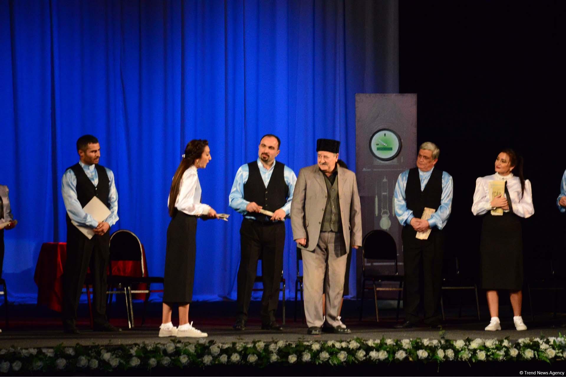 DTX-nin Mədəniyyət Mərkəzində “Şanlı Vətən” tamaşası nümayiş edilib (FOTO)