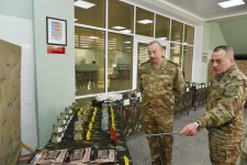 Azərbaycan Prezidenti Müdafiə Nazirliyinin Xüsusi Təyinatlı Qüvvələrinin N saylı hərbi hissəsində olub (FOTO) (YENİLƏNİB-2)