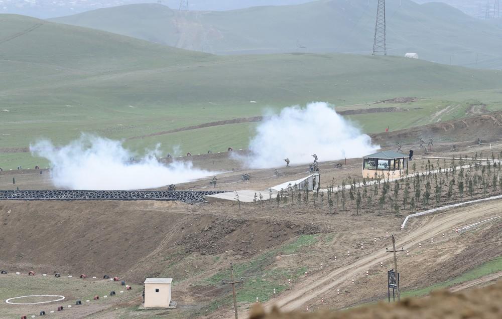 Azərbaycan Prezidenti Müdafiə Nazirliyinin Xüsusi Təyinatlı Qüvvələrinin N saylı hərbi hissəsində olub (FOTO) (YENİLƏNİB-2)