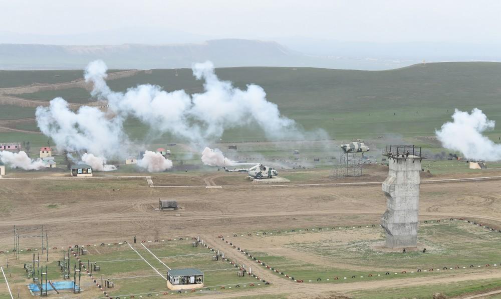 Azərbaycan Prezidenti Müdafiə Nazirliyinin Xüsusi Təyinatlı Qüvvələrinin N saylı hərbi hissəsində olub (FOTO) (YENİLƏNİB-2)