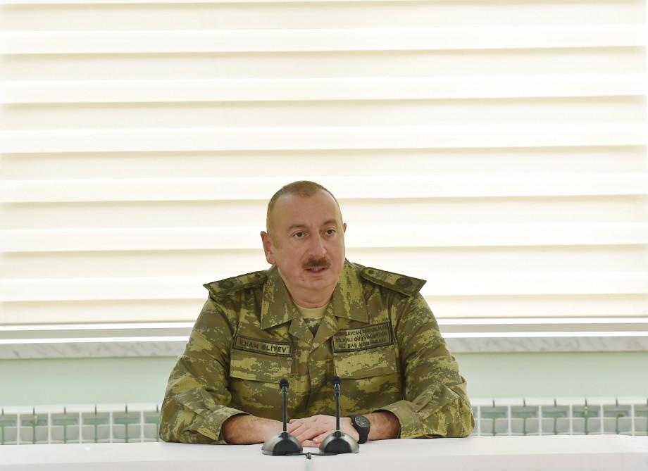 Azərbaycan Prezidenti Müdafiə Nazirliyinin Xüsusi Təyinatlı Qüvvələrinin N saylı hərbi hissəsində olub (FOTO) (YENİLƏNİB-2)