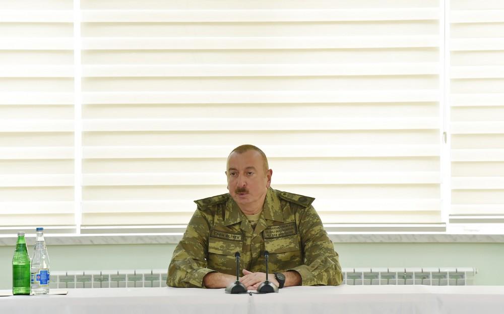 Azərbaycan Prezidenti Müdafiə Nazirliyinin Xüsusi Təyinatlı Qüvvələrinin N saylı hərbi hissəsində olub (FOTO) (YENİLƏNİB-2)