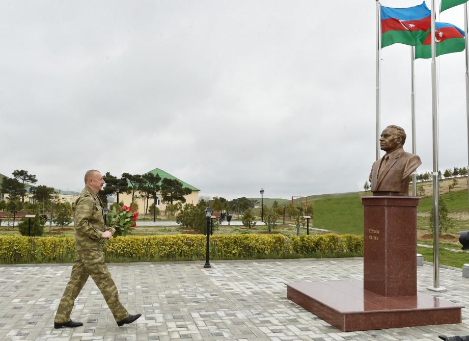Azərbaycan Prezidenti Müdafiə Nazirliyinin Xüsusi Təyinatlı Qüvvələrinin N saylı hərbi hissəsində olub (FOTO) (YENİLƏNİB-2)