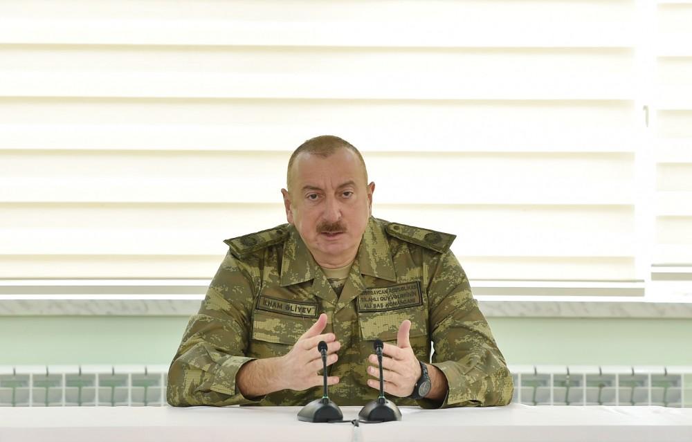 Azərbaycan Prezidenti Müdafiə Nazirliyinin Xüsusi Təyinatlı Qüvvələrinin N saylı hərbi hissəsində olub (FOTO) (YENİLƏNİB-2)