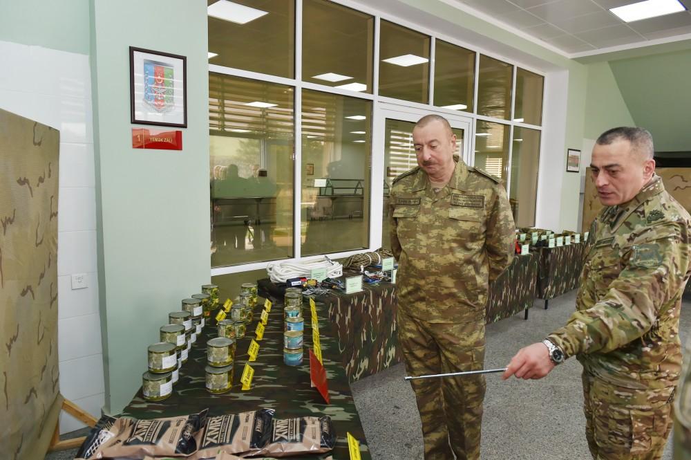 Azərbaycan Prezidenti Müdafiə Nazirliyinin Xüsusi Təyinatlı Qüvvələrinin N saylı hərbi hissəsində olub (FOTO) (YENİLƏNİB-2)