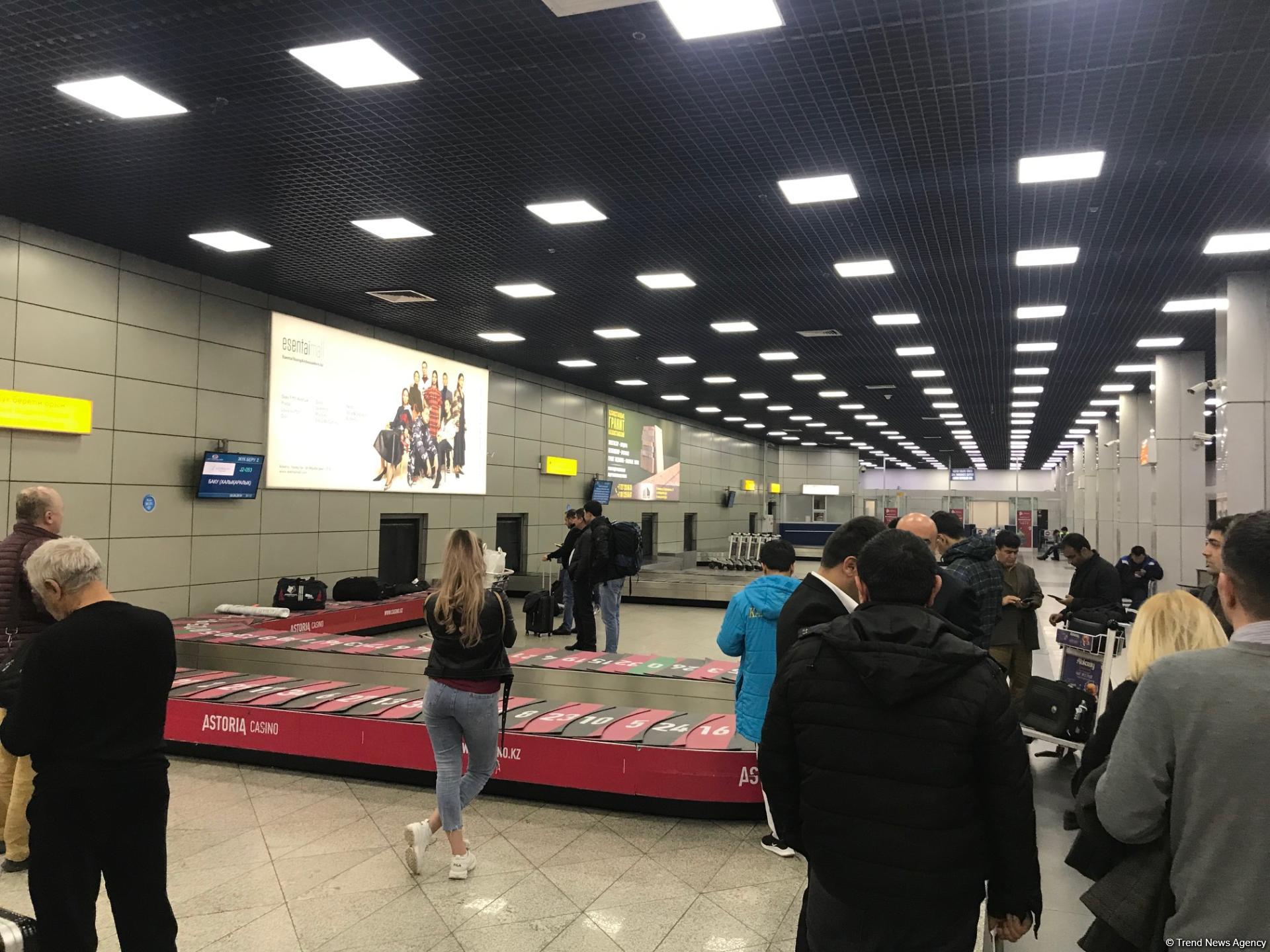 AZAL Bakı-Almatı-Bakı marşrutu üzrə ilk uçuşunu həyata keçirib (FOTO)