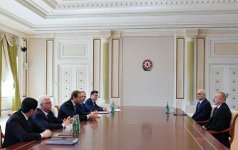 Prezident İlham Əliyev: Azərbaycan ilə Rusiya arasında ikitərəfli münasibətlərin səviyyəsi ildən-ilə yüksəlir (FOTO) (YENİLƏNİB)