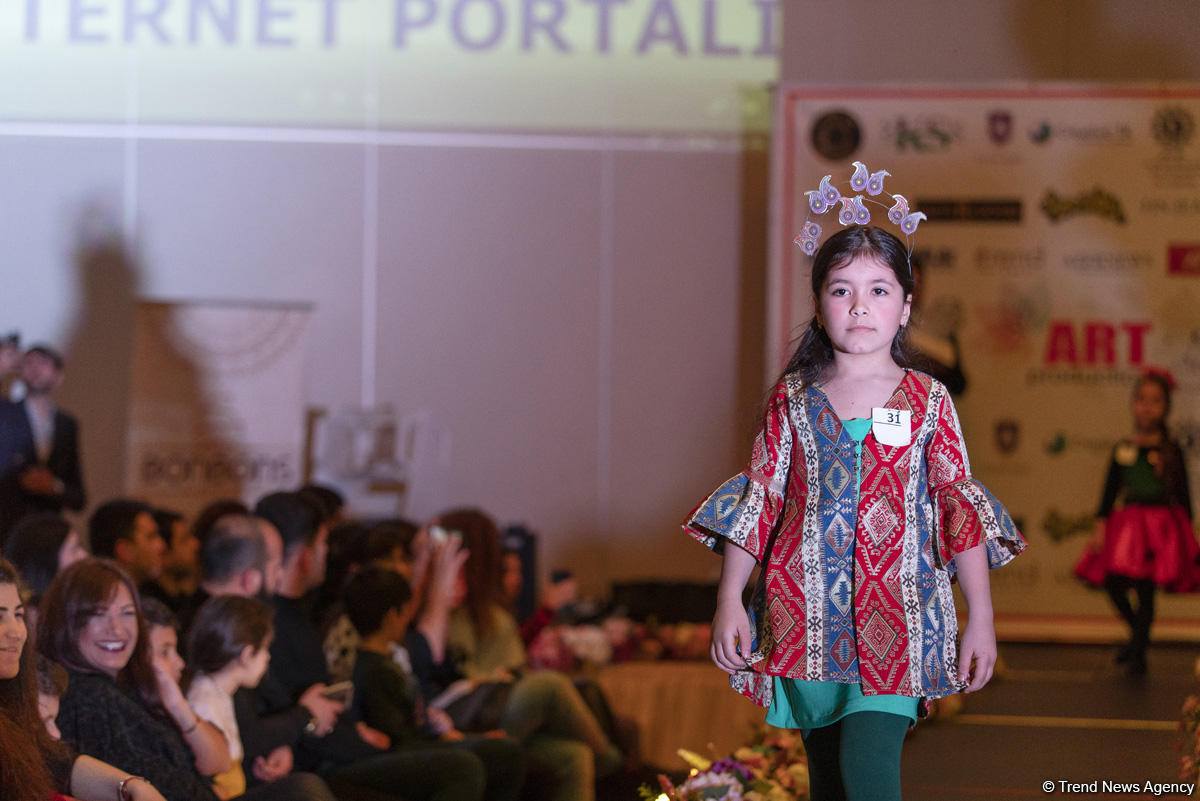 "Milli Ornament və Naxışlar" adlı uşaq moda müsabiqəsi keçirilib (FOTO)