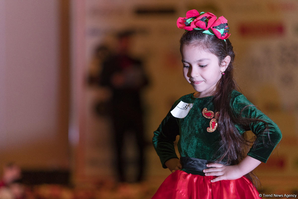 "Milli Ornament və Naxışlar" adlı uşaq moda müsabiqəsi keçirilib (FOTO)