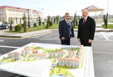Prezident İlham Əliyev Kürdəxanıda məcburi köçkün ailələri üçün yeni yaşayış kompleksinin açılışında iştirak edib (FOTO) (YENİLƏNİB 3)