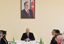 Prezident İlham Əliyev Kürdəxanıda məcburi köçkün ailələri üçün yeni yaşayış kompleksinin açılışında iştirak edib (FOTO) (YENİLƏNİB 3)