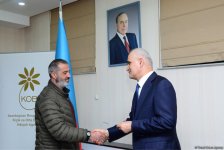 Nazir: “Diqlas” ticarət mərkəzində yanğından zərər çəkmiş 57 sahibkar maliyyə yardımı alıb (FOTO)