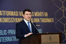 Bakıda Dövlət-Biznes Dialoqu Platformasının təqdimatı keçirilir (FOTO) (YENİLƏNİB)