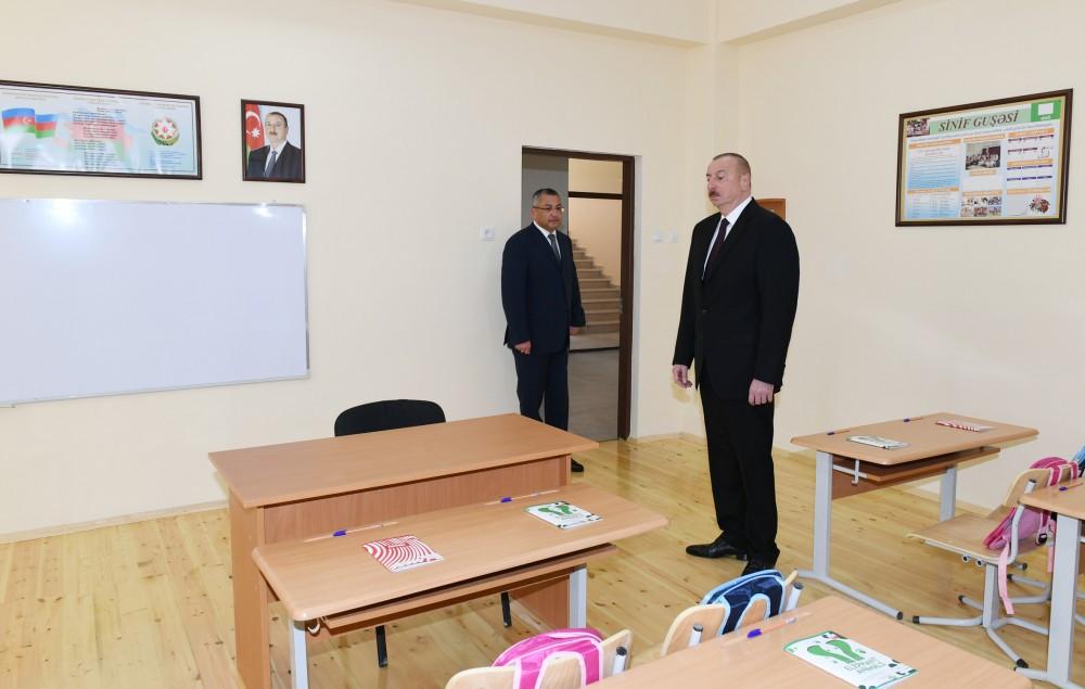 Prezident İlham Əliyev Kürdəxanıda məcburi köçkün ailələri üçün yeni yaşayış kompleksinin açılışında iştirak edib (FOTO) (YENİLƏNİB 3)
