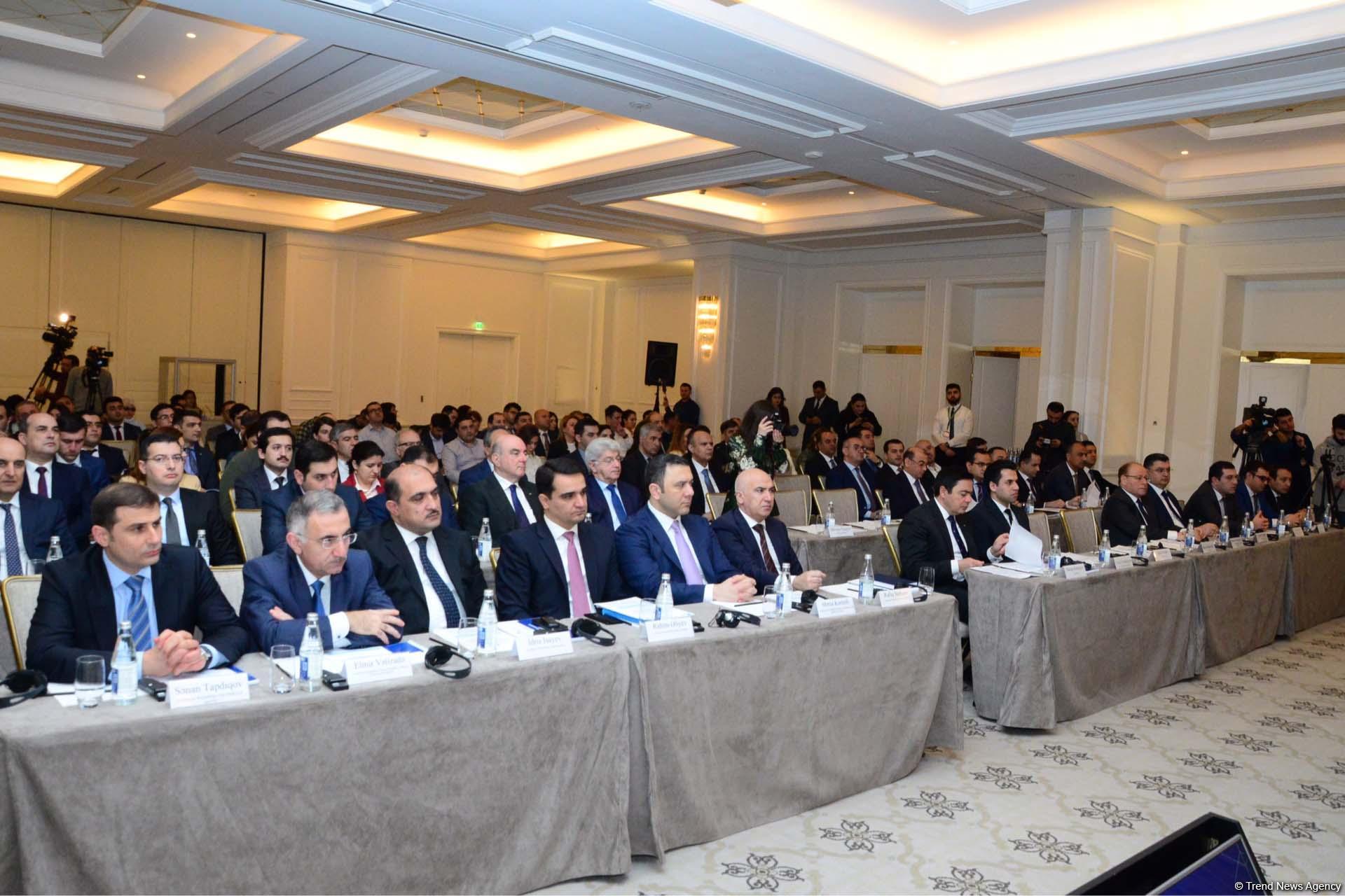 Bakıda Dövlət-Biznes Dialoqu Platformasının təqdimatı keçirilir (FOTO) (YENİLƏNİB)