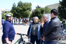“Az avtomobil, çox həyat” devizi altında veloyürüş keçirilib (FOTO)