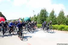 “Az avtomobil, çox həyat” devizi altında veloyürüş keçirilib (FOTO)