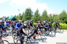 “Az avtomobil, çox həyat” devizi altında veloyürüş keçirilib (FOTO)