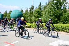 “Az avtomobil, çox həyat” devizi altında veloyürüş keçirilib (FOTO)