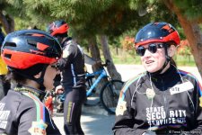 “Az avtomobil, çox həyat” devizi altında veloyürüş keçirilib (FOTO)