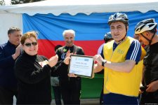 “Az avtomobil, çox həyat” devizi altında veloyürüş keçirilib (FOTO)