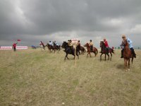 10 milyonuncu sakinin dünyaya gəlməsi şərəfinə Şəkidə at yürüşü təşkil edilib (FOTO)
