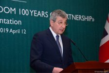 Bakıda “Azərbaycan və Böyük Britaniya əməkdaşlığının 100 illiyi” kitabının təqdimatı olub (FOTO) (YENİLƏNİB)