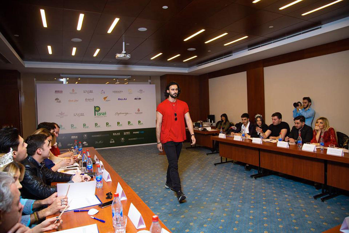 “Miss & Mister Planet Azerbaijan 2019” beynəlxalq müsabiqəsinin ilk seçim turu başa çatıb (FOTO)